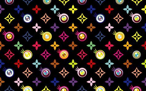 lv rainbow monogram
